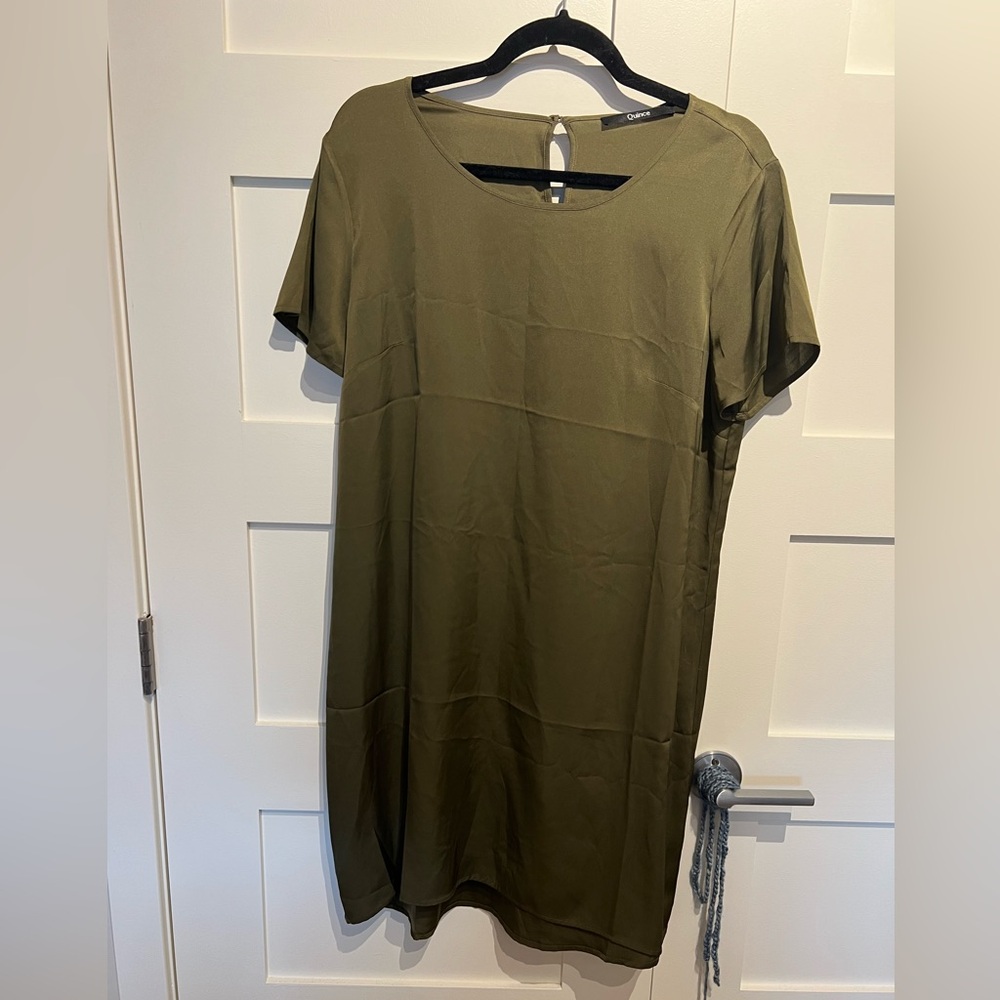 Quince Silk TShirt Dress